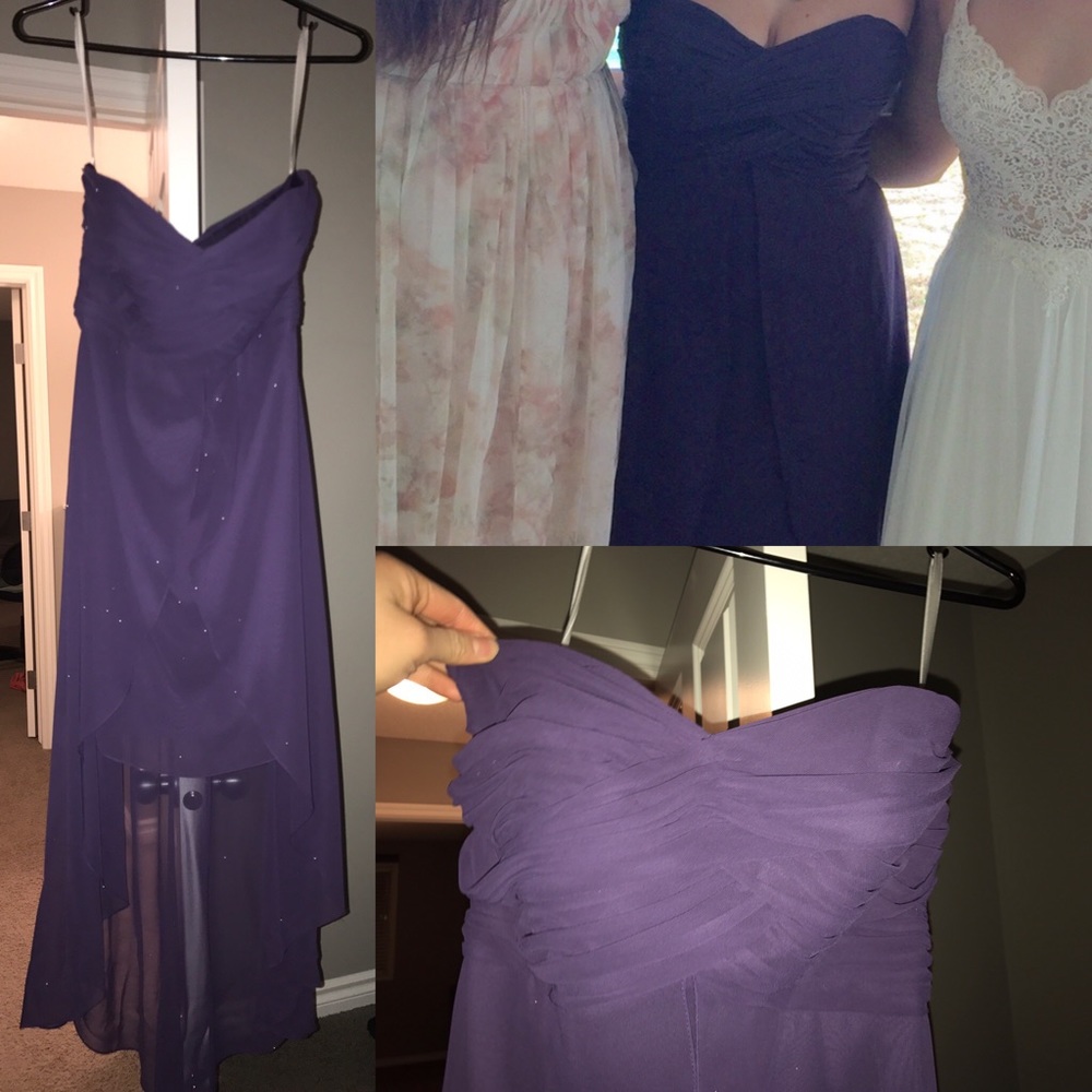 David’s Bridal Bridesmaid Dress